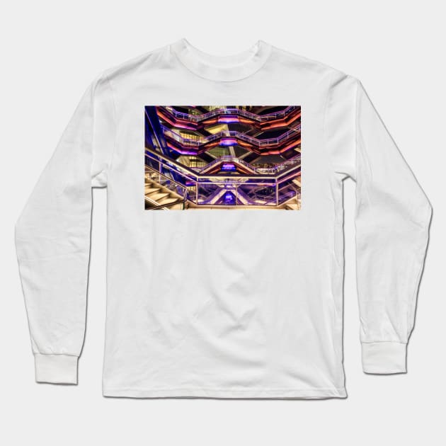 Inside The Vessel NYC Long Sleeve T-Shirt by Robert Alsop